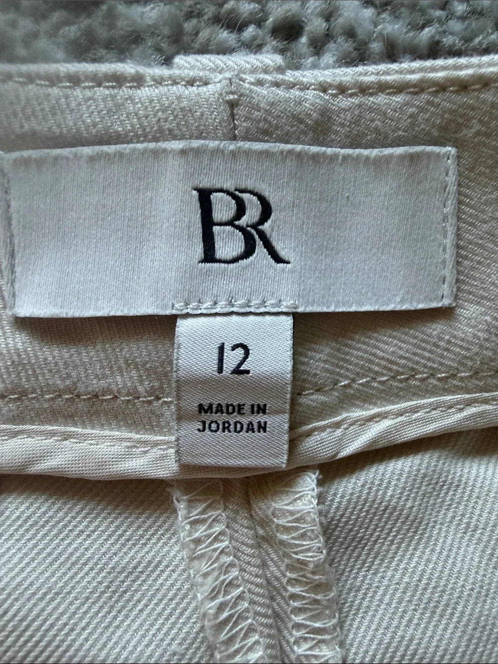 Banana Republic Beige Wide-Leg Linen-Blend Pants Size 12
